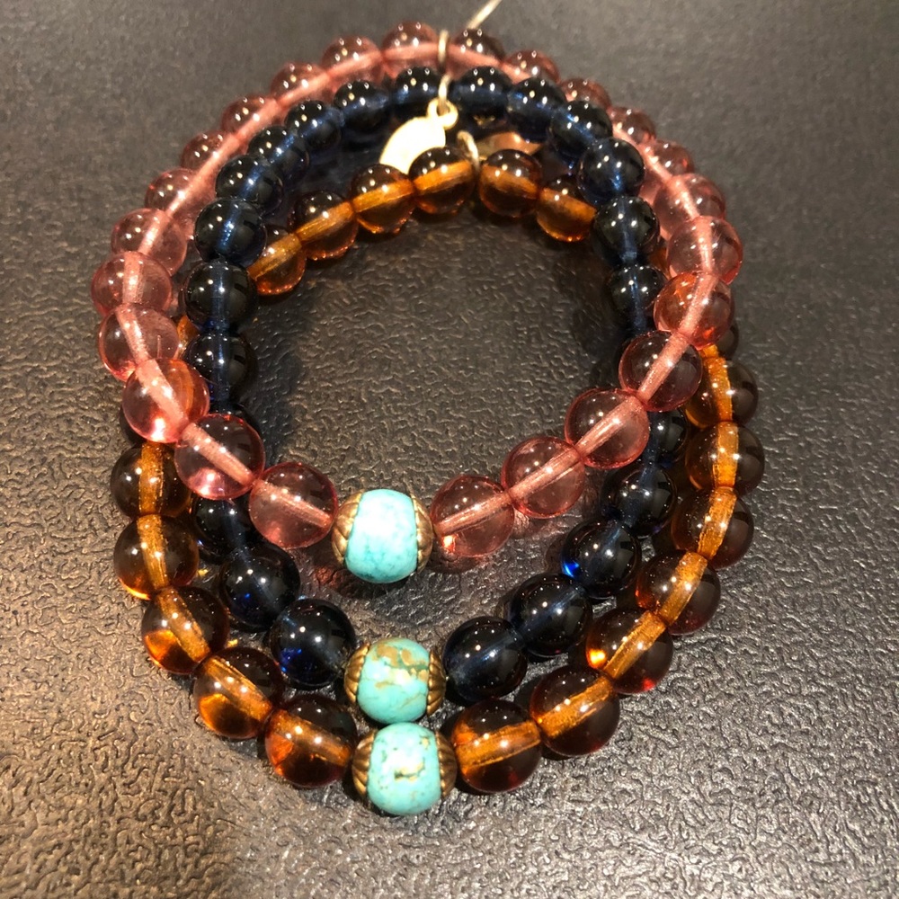 Alex and Ani Beaded Bracelet Set of 3